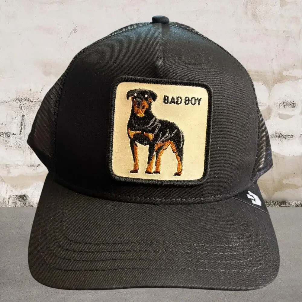 Goorin Bros The Baddest Boy Patch Trucker Hat NWT